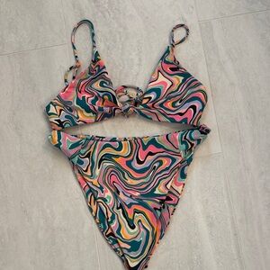 Skatie Multicolor Swirl Bikini